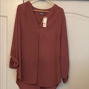Rose color blouse
